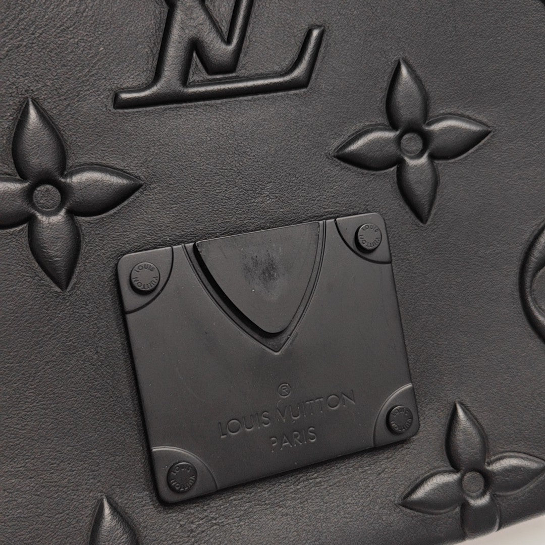 AMBASSADEUR PM Calfskin Black