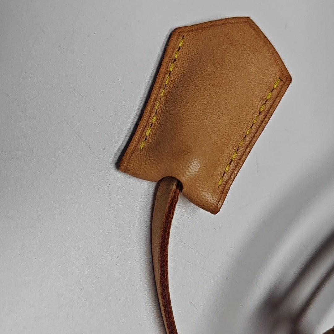 MONTAIGNE Monogram Coated Canvas Brown