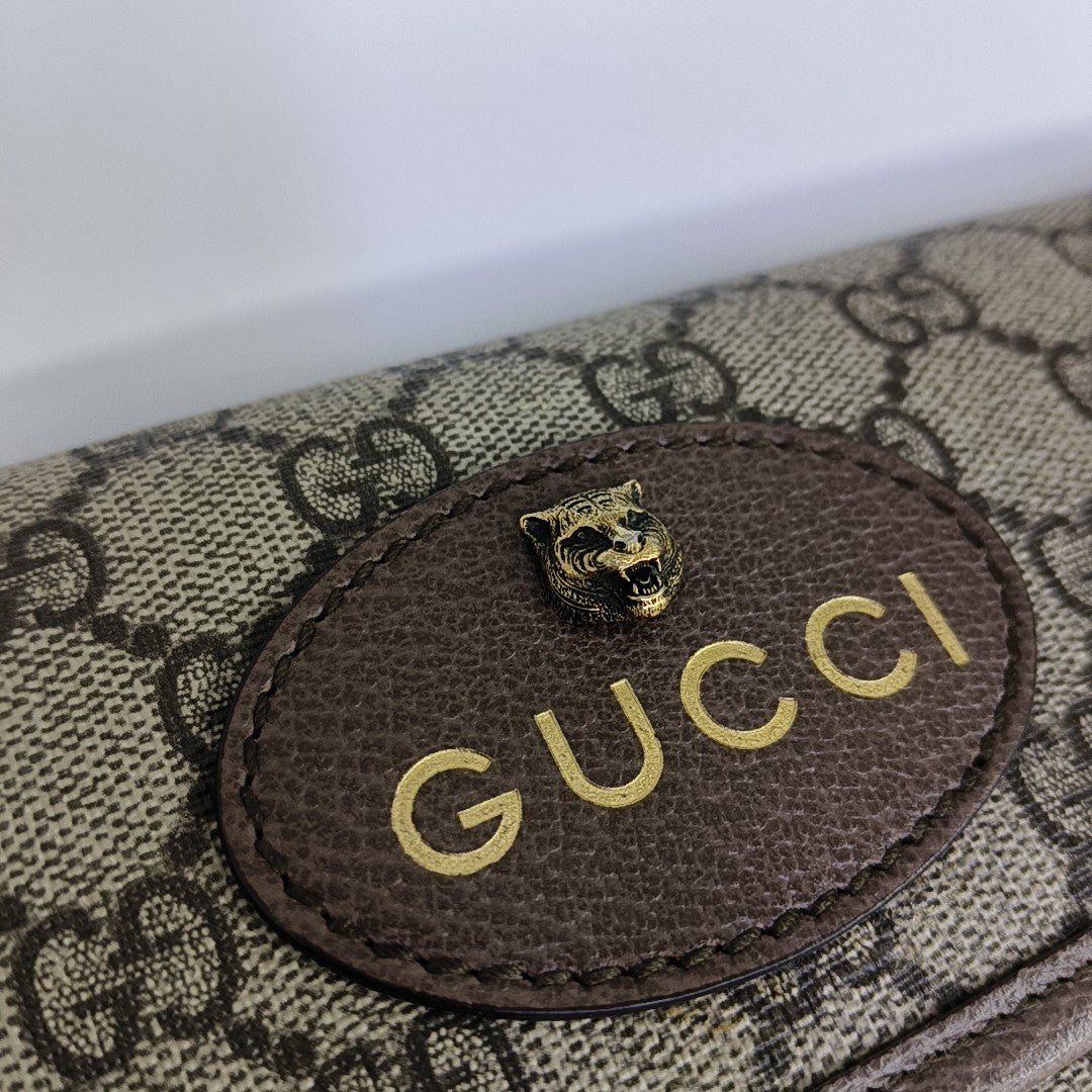 Neo Vintage Monogram Coated Canvas Beige