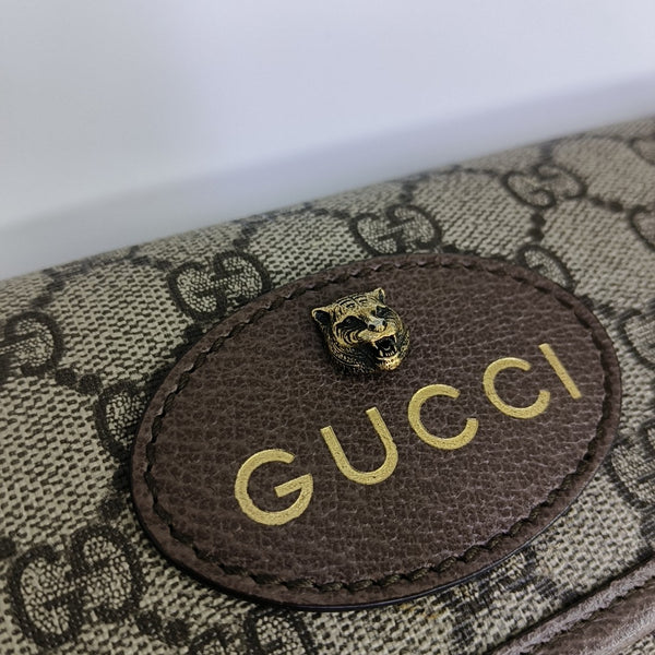 Neo Vintage Monogram Coated Canvas Beige