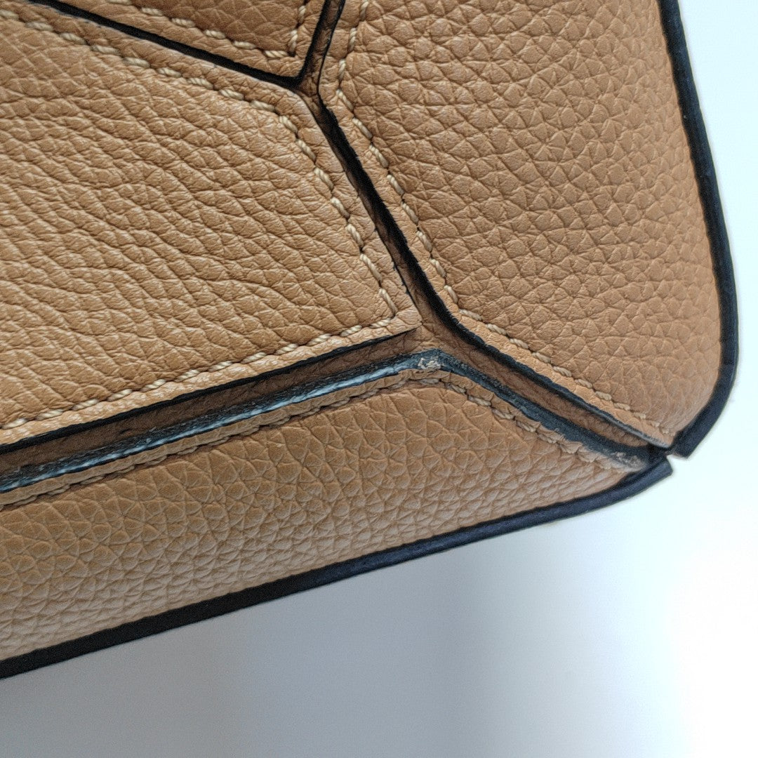 Puzzle Medium Calfskin Brown