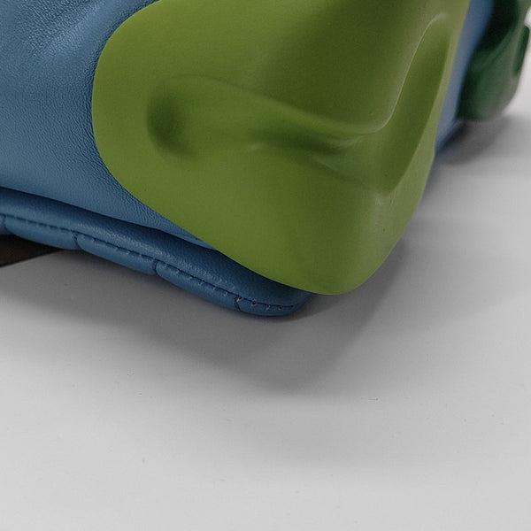 Lola Small Quilted Lambskin Blue