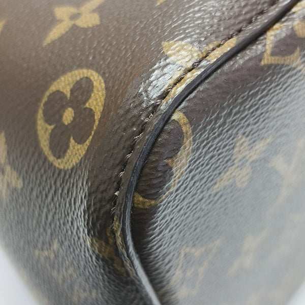 NÉONOÉ MM Monogram Coated Canvas Brown