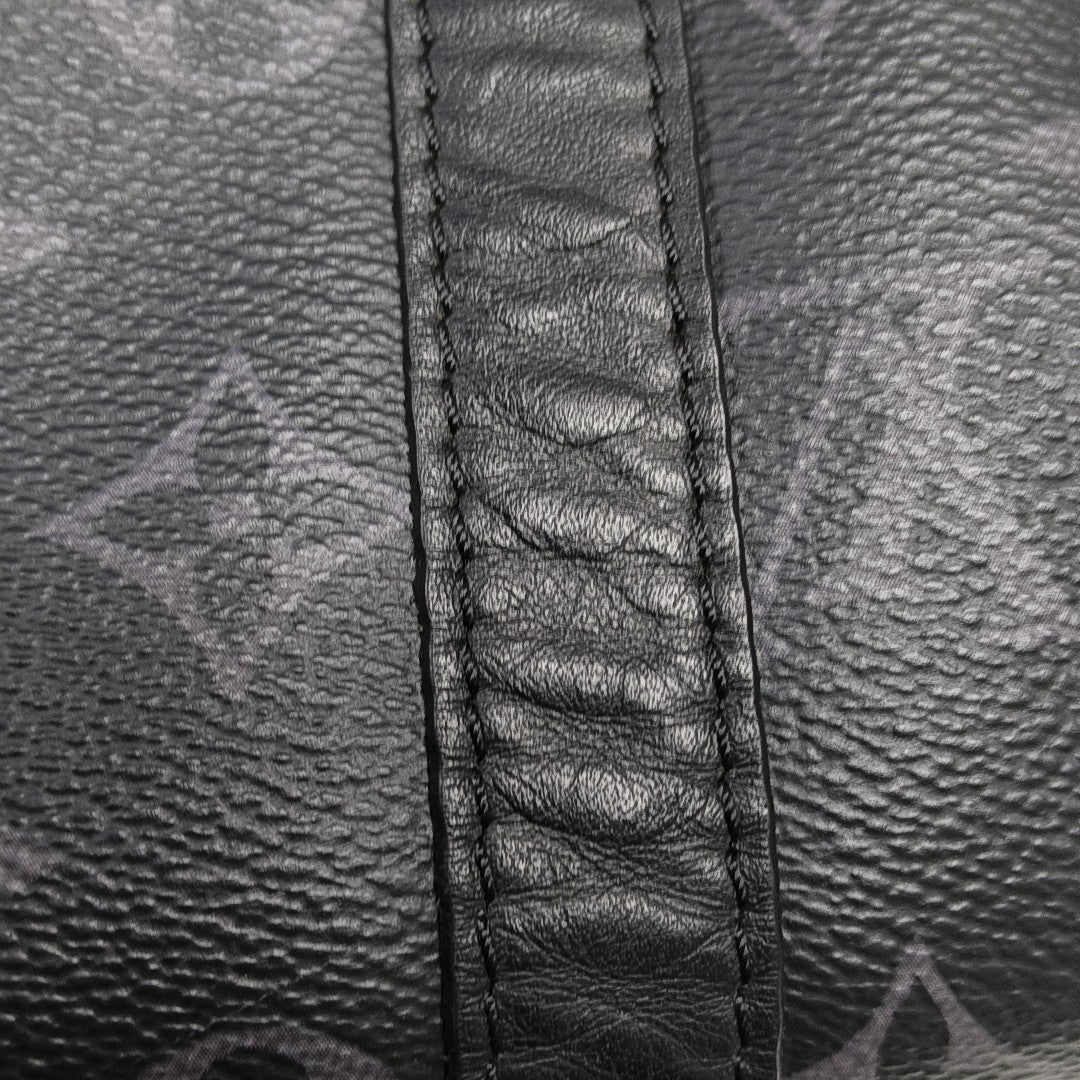 CHRISTOPHER Monogram Coated Canvas Gray