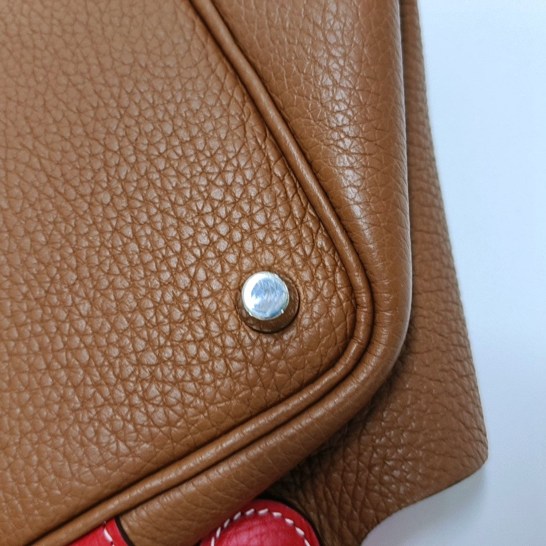 Authenticated pre-owned  Picotin Lock 18 Clemence Multicolor - Bucket Bag at Looply
