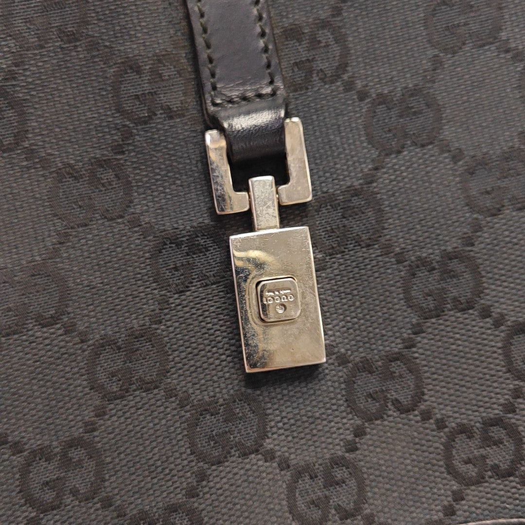 Jackie 1961 Small Monogram Canvas Black