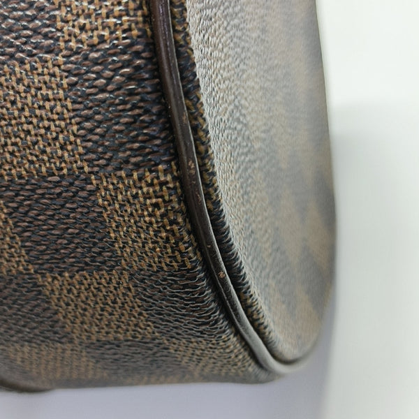 PAPILLON 26 Damier Ebene Coated Canvas Brown