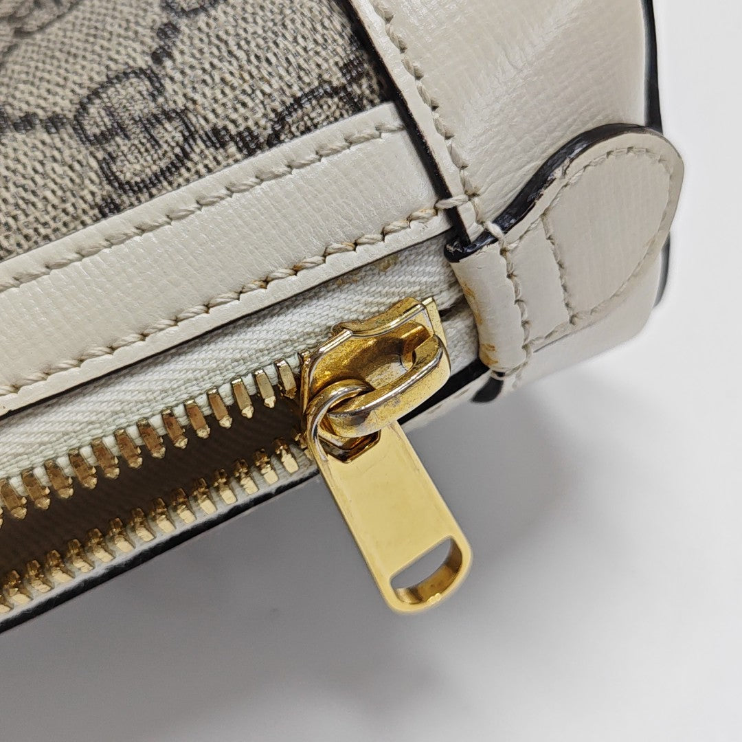 Horsebit 1955 Mini Coated Canvas Beige