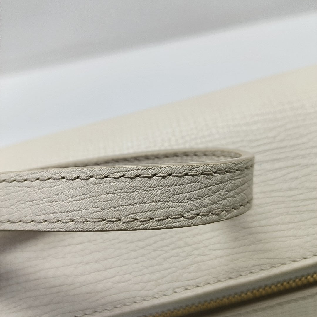 BV Angle Calfskin White