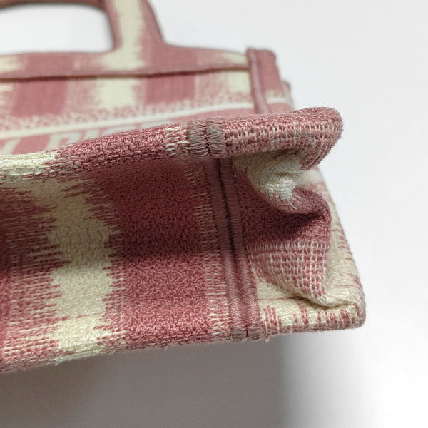 Authenticated pre-owned  Book Tote Mini Fabric Pink - Tote Bag at Looply