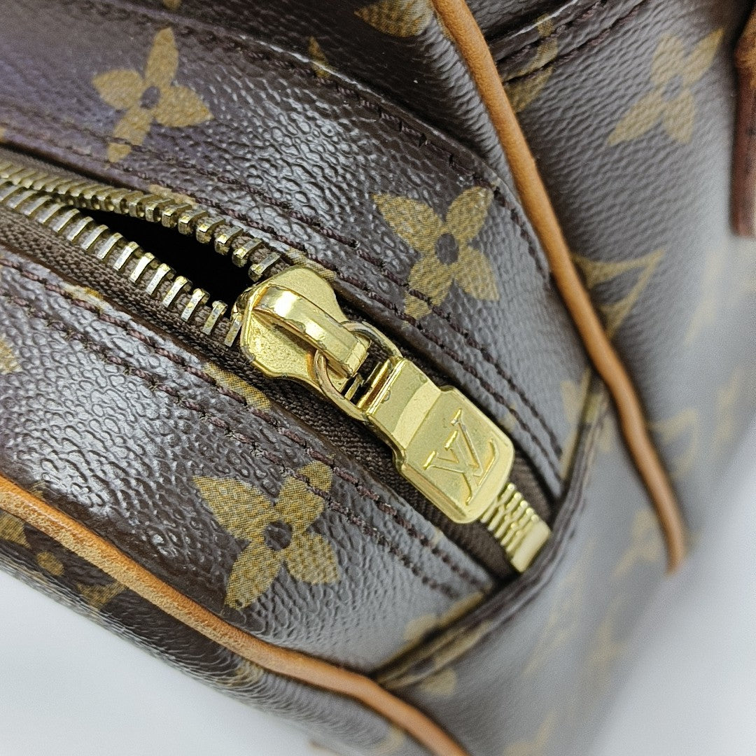 NIL Monogram Coated Canvas Brown