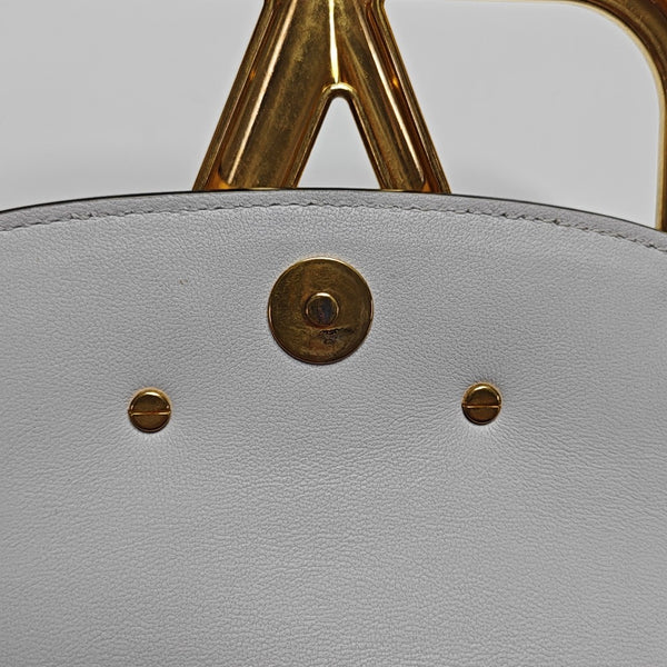 Supervee Small Calfskin White