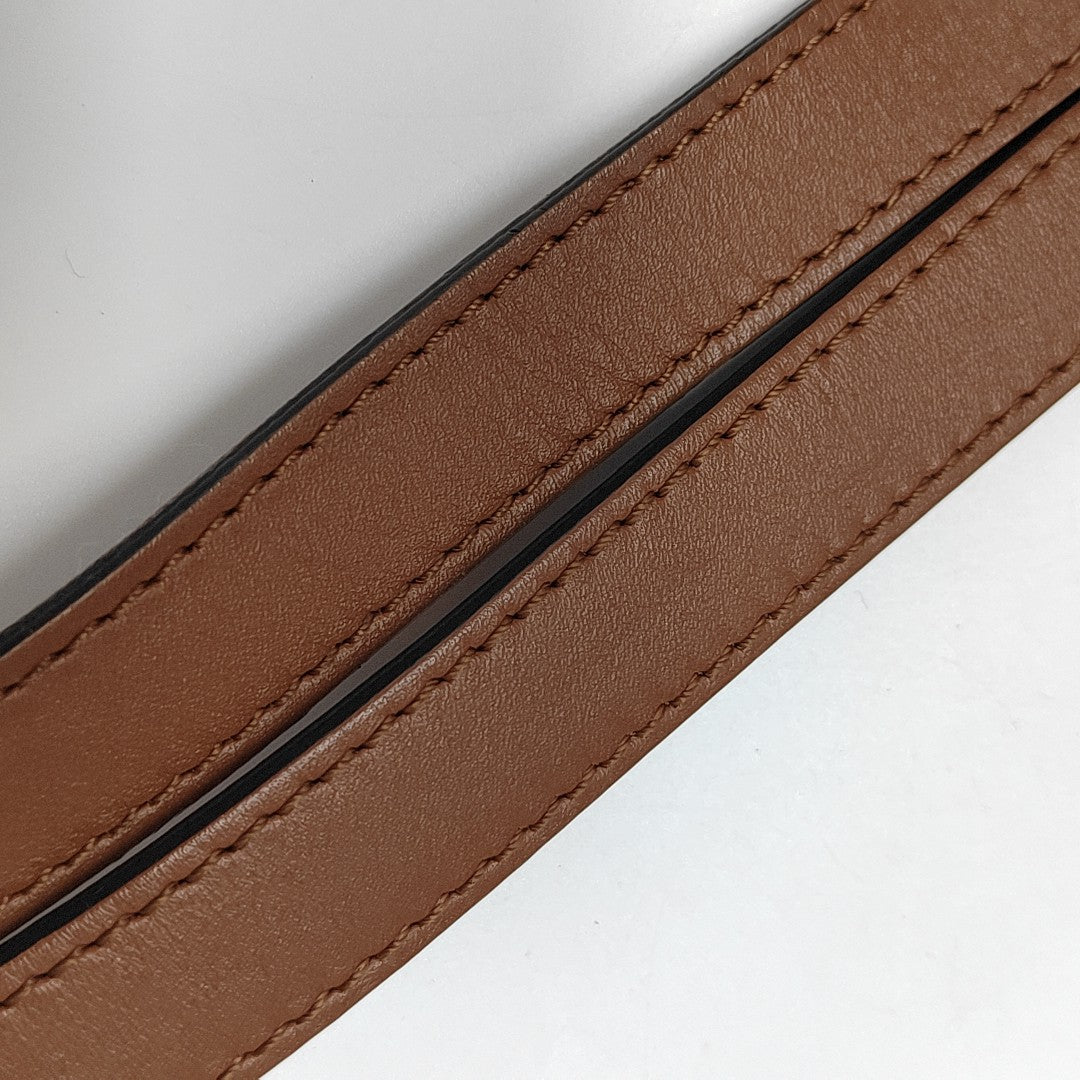 DAUPHINE MM Monogram Coated Canvas Brown