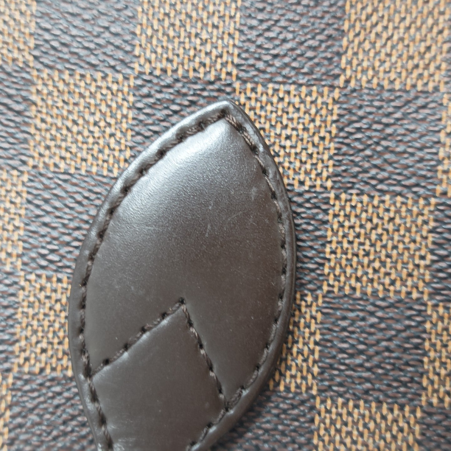 NEVERFULL MM Damier Ebene Coated Canvas Brown