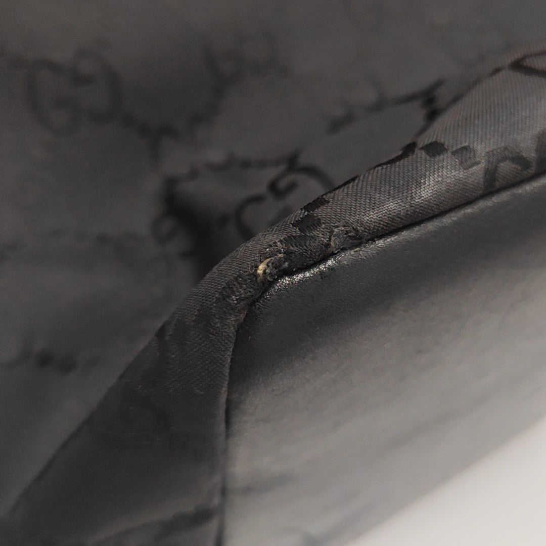 Monogram Canvas Top Handle Bag Black