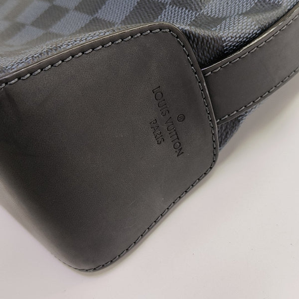 GREENWICH Damier Coated Canvas Blue