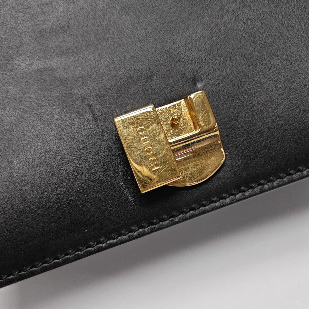 Sylvie Mini Calfskin Black