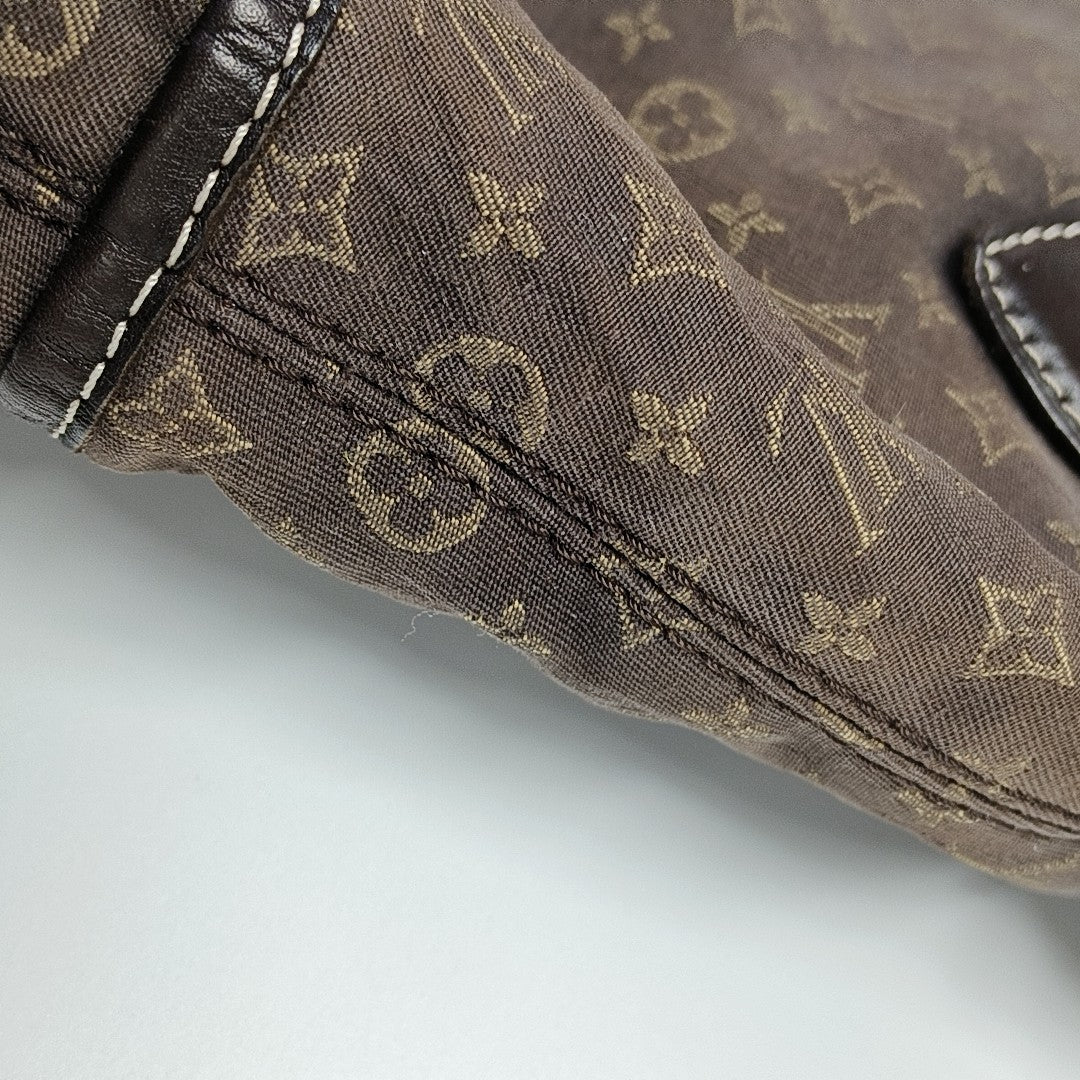 ELEGIE Monogram Denim Brown