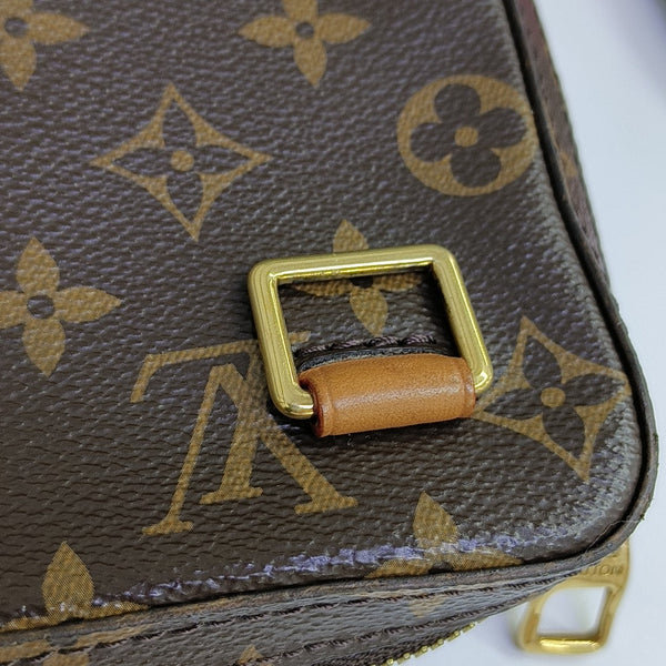 SOFT TRUNK PM Monogram Coated Canvas Brown