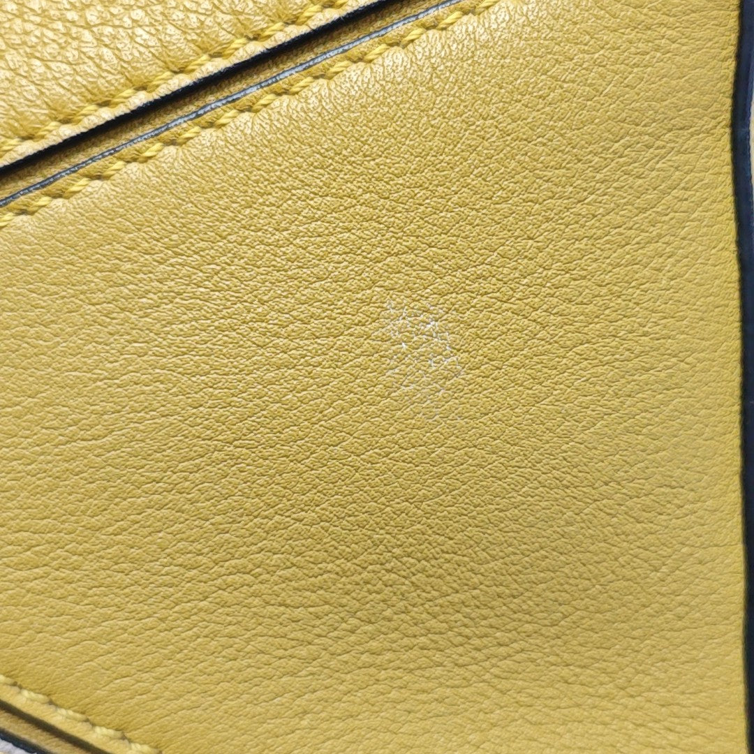Puzzle Mini Calfskin Multicolor