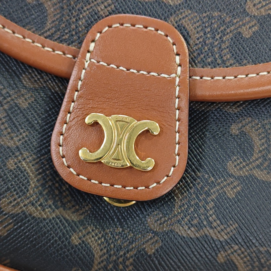 BESACE Coated Canvas Brown