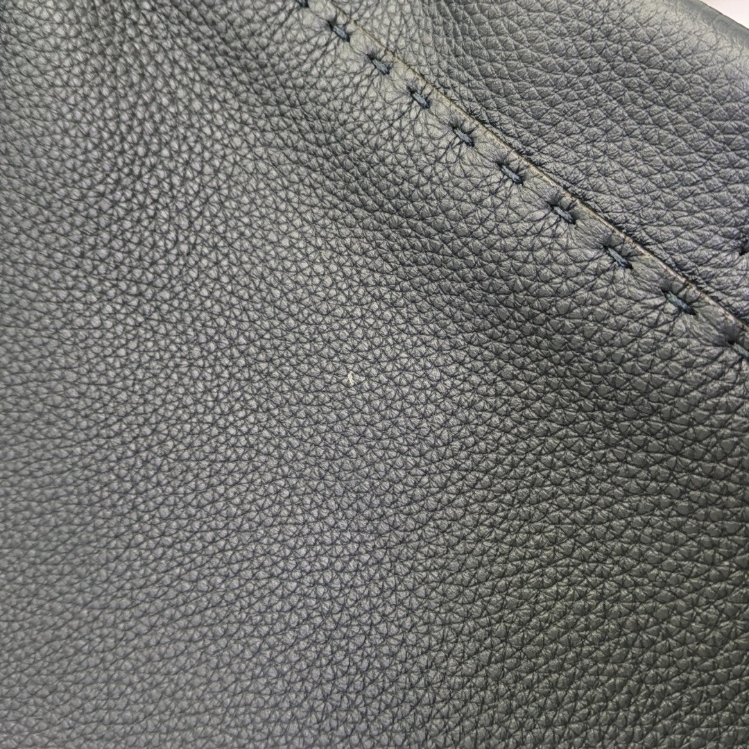 Peekaboo Large Calfskin Blue