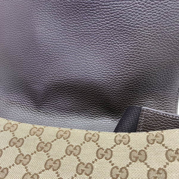 Monogram Canvas Crossbody Bag Brown