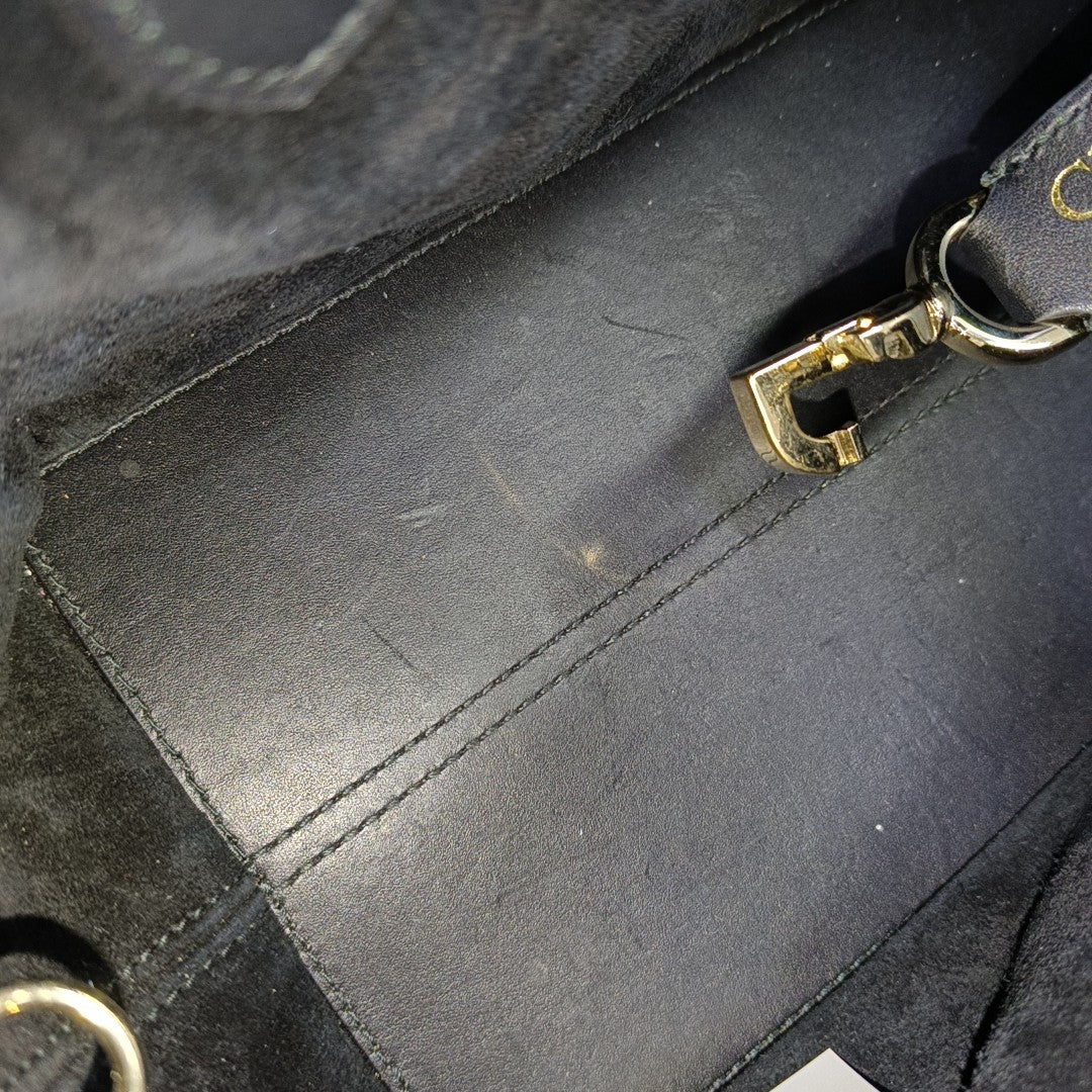 Toujours Small Cannage Calfskin Black