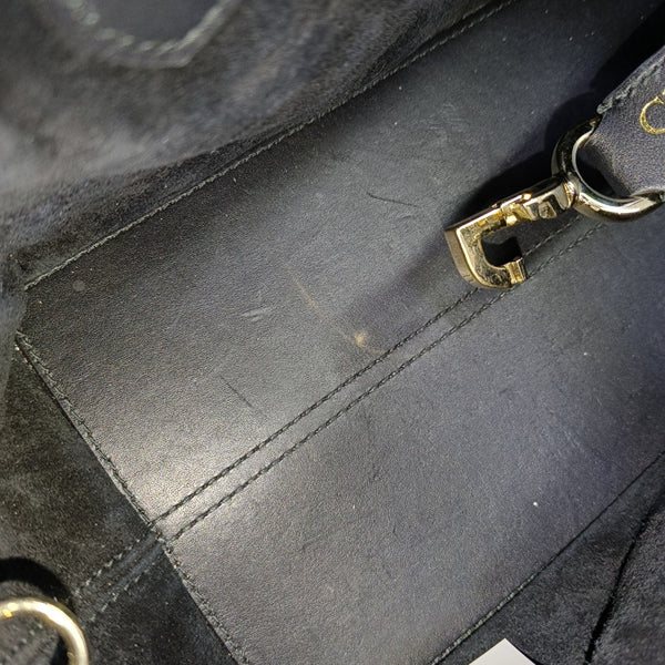 Toujours Small Cannage Calfskin Black