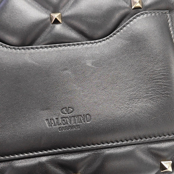 Candystud Quilted Lambskin Black