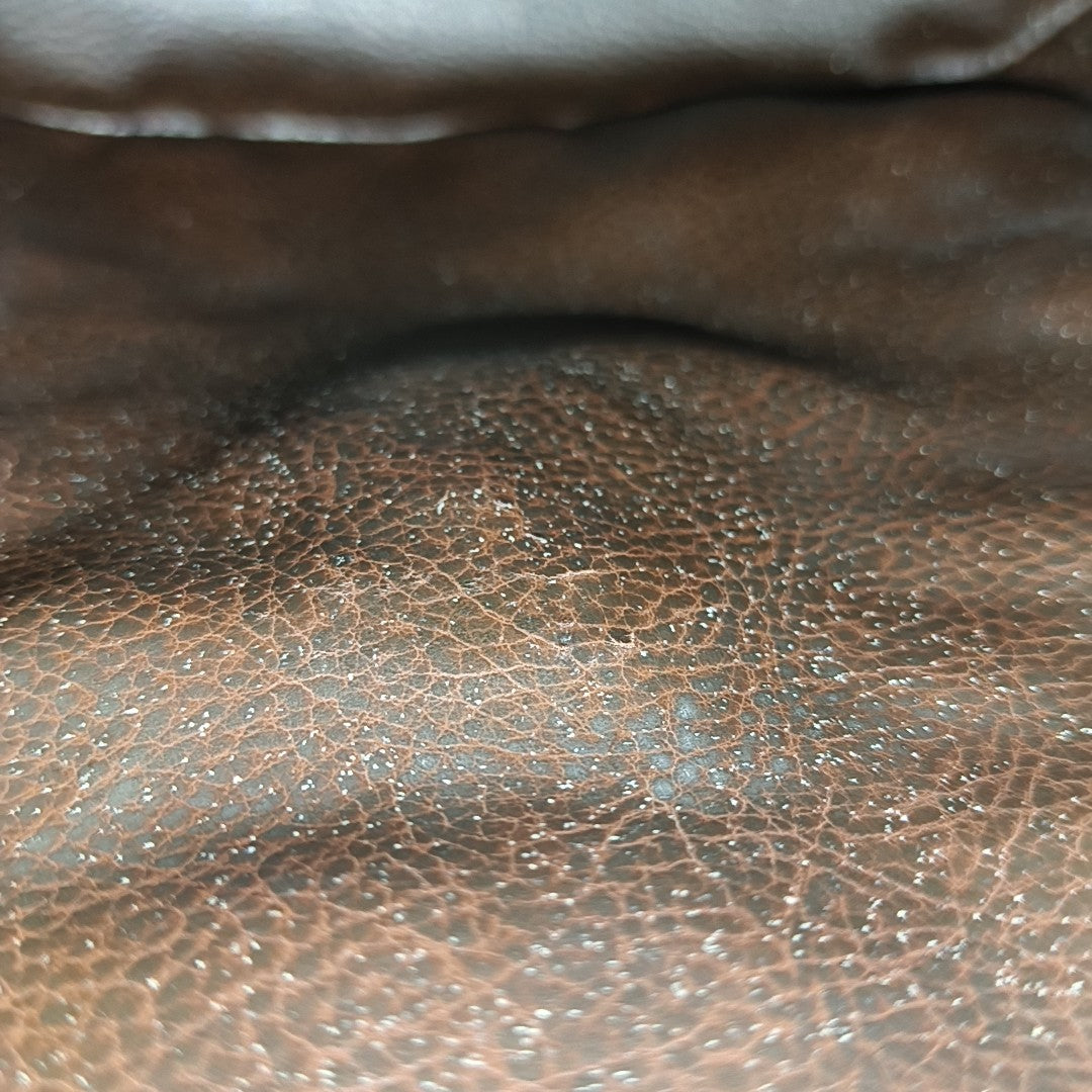 Calfskin Shoulder Bag Brown