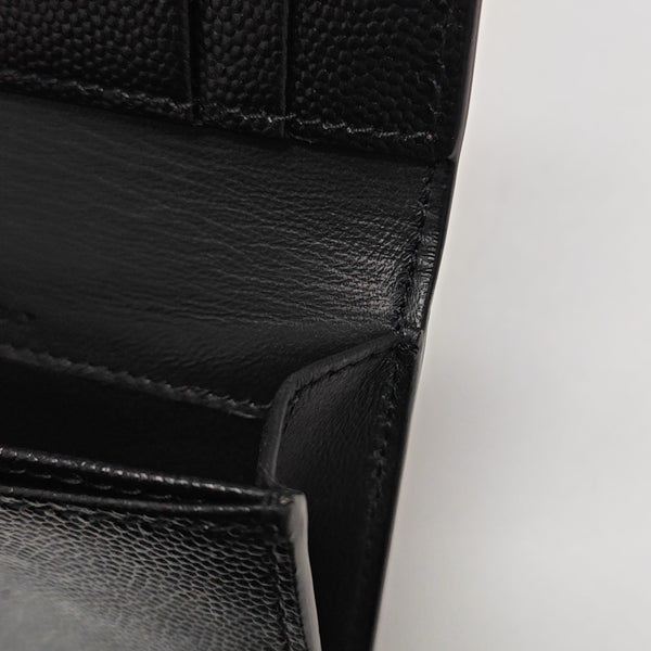 Calfskin Card Holder Black