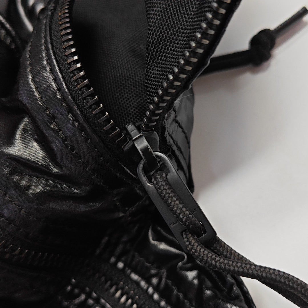 Calfskin Belt Bag Black