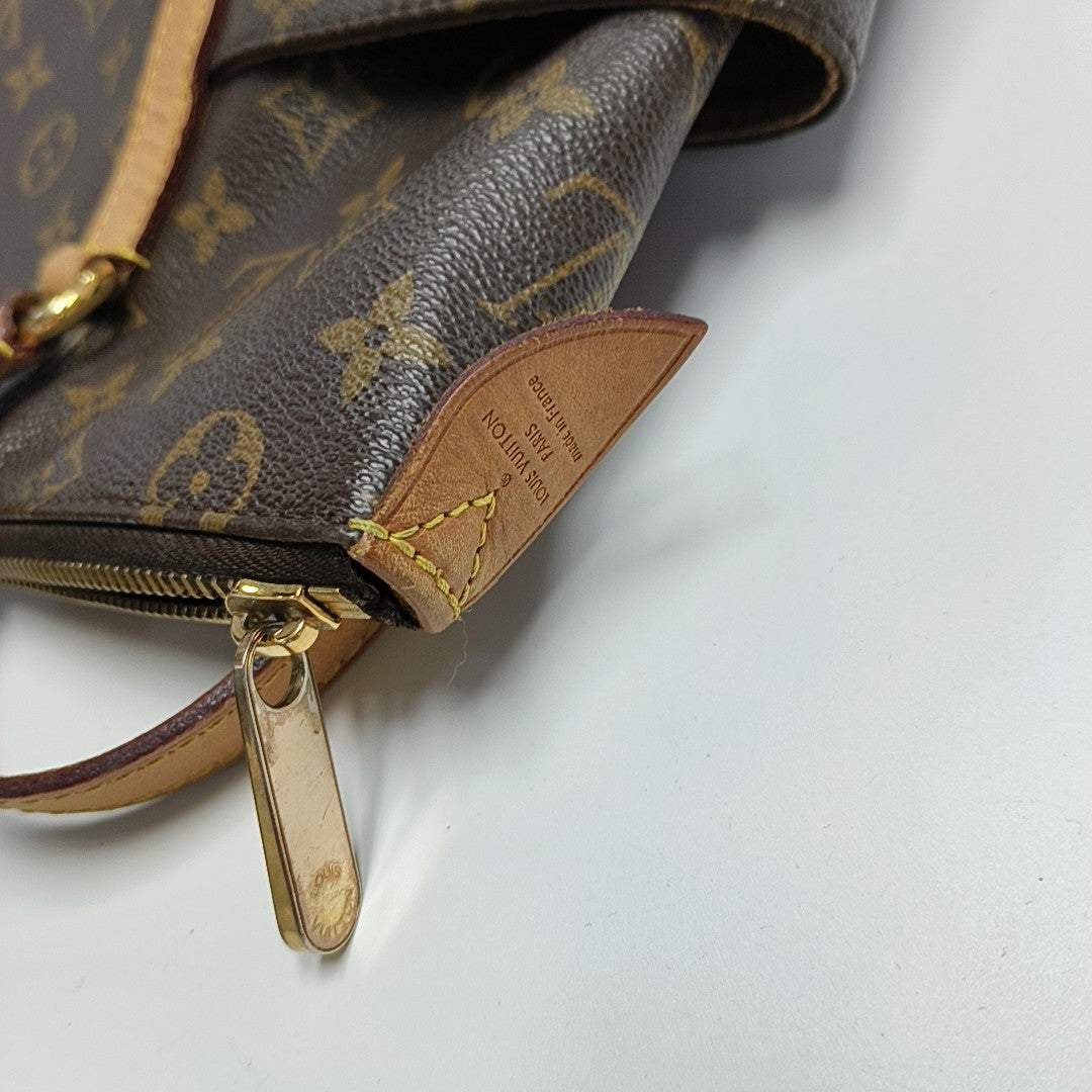 TOTALLY MM Monogram Coated Canvas Brown