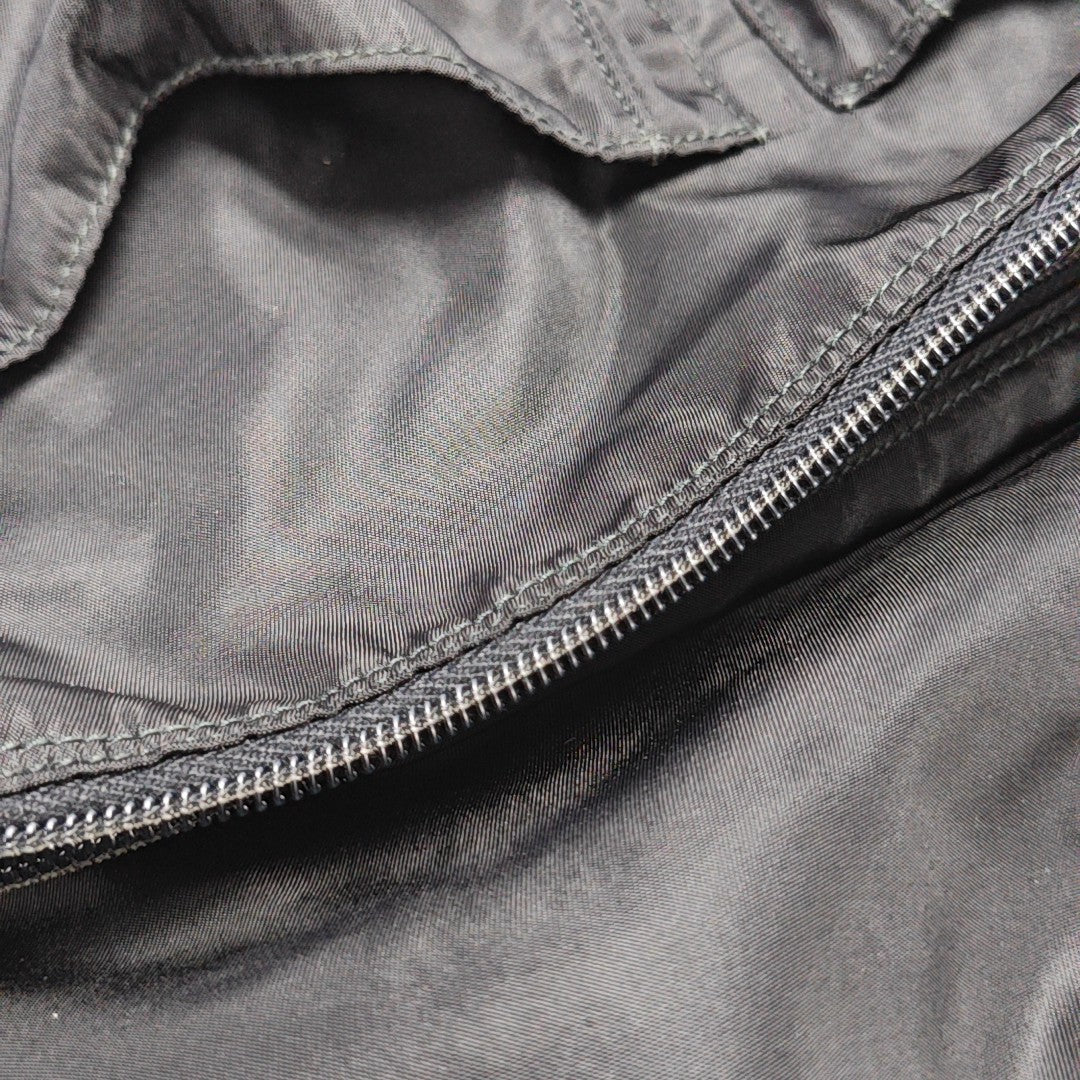 Nylon Shoulder Bag Black