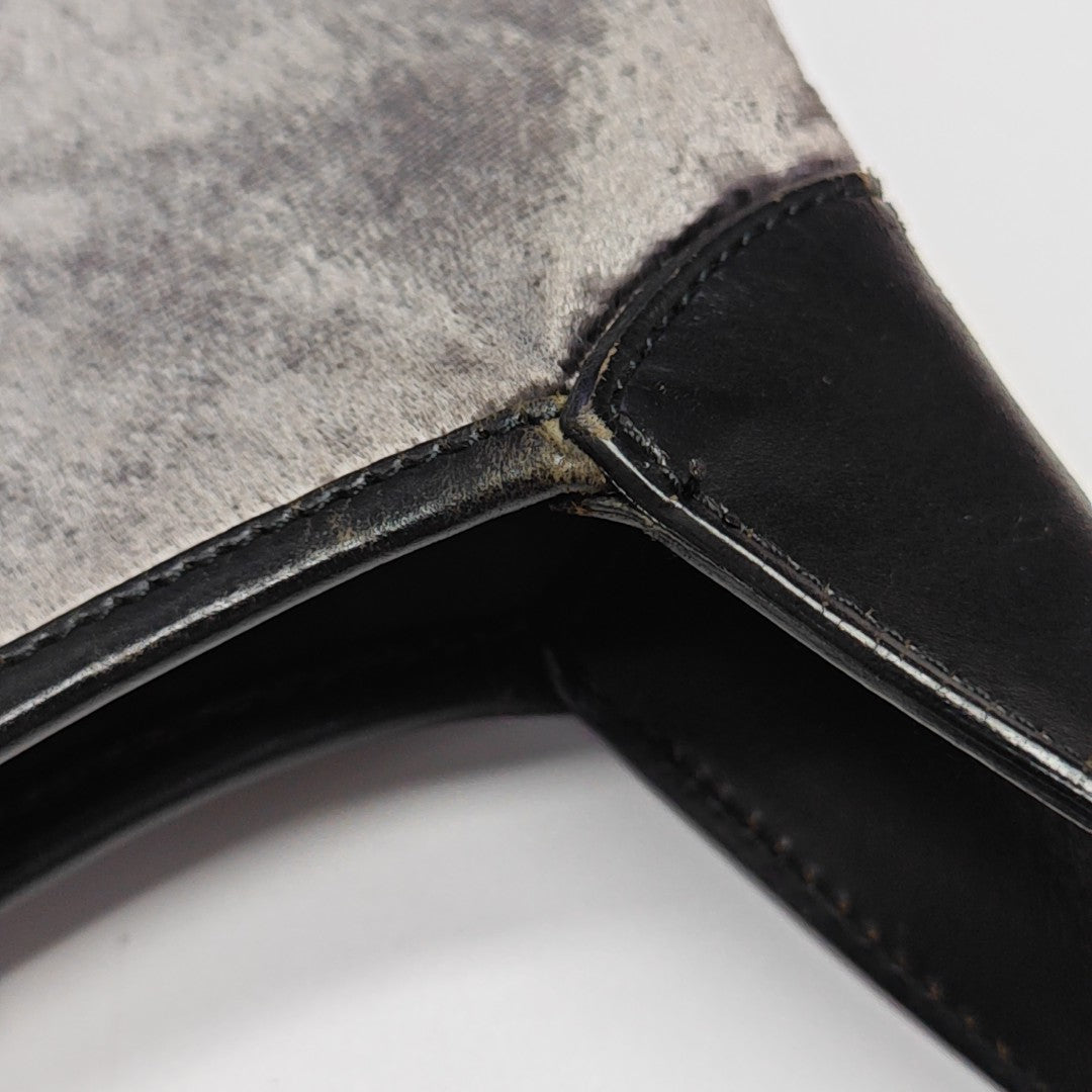 Bardot Monogram Velvet Gray