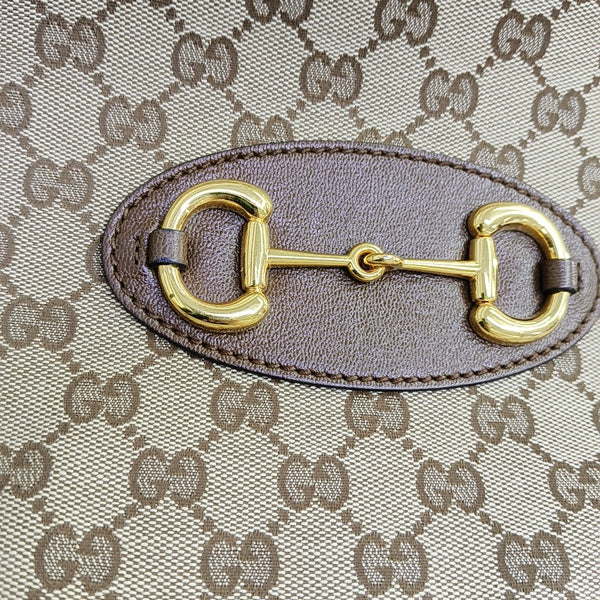 Horsebit 1955 Coated Canvas Beige
