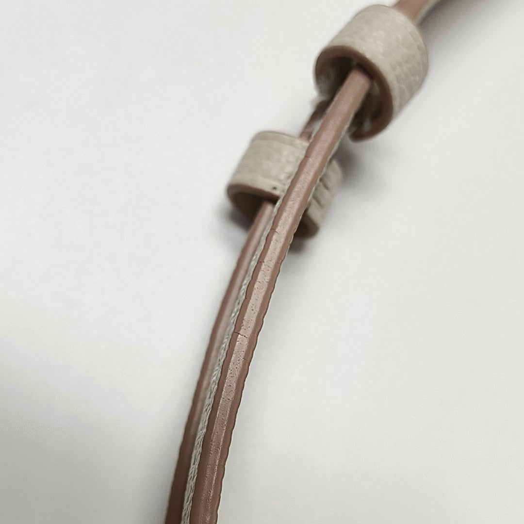 NOÉ Nano Monogram Calfskin Beige