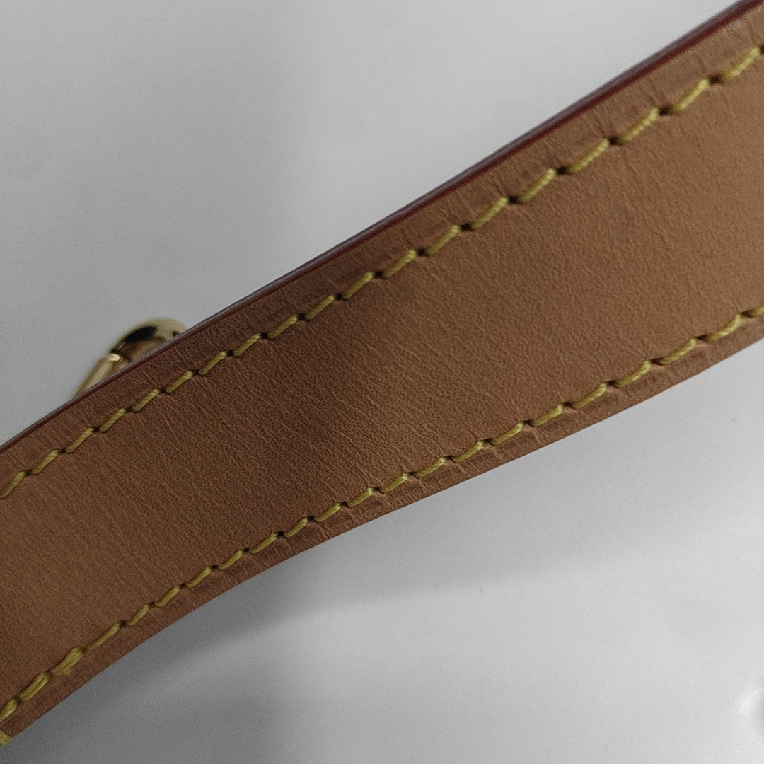 ALL IN BB Monogram Coated Canvas Brown