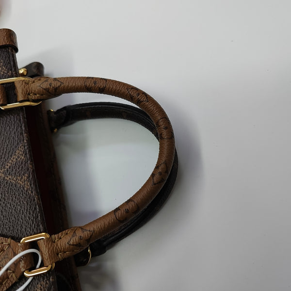 ONTHEGO BB Monogram Coated Canvas Brown