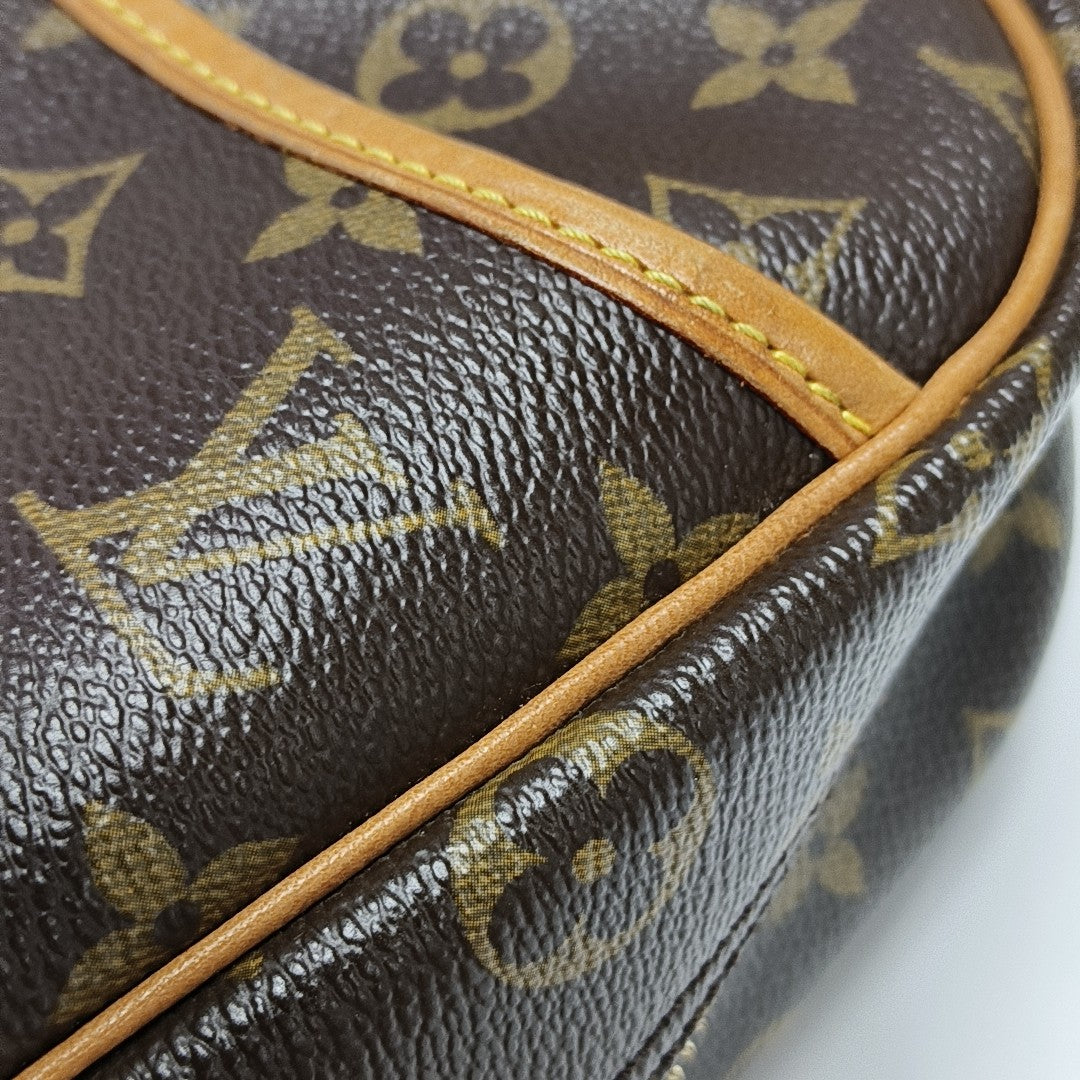 DEAUVILLE Monogram Coated Canvas Brown