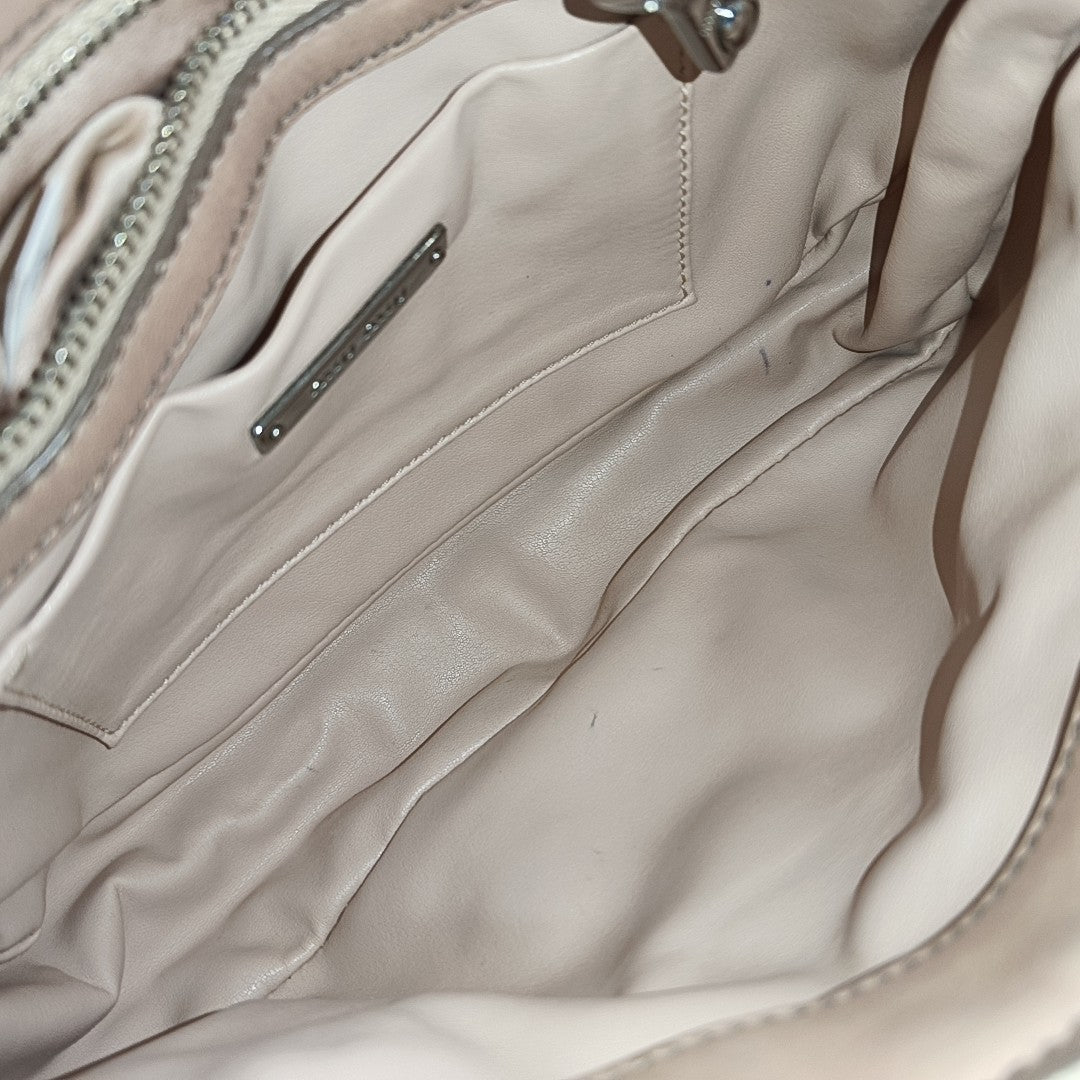 Canvas Shoulder Bag Beige