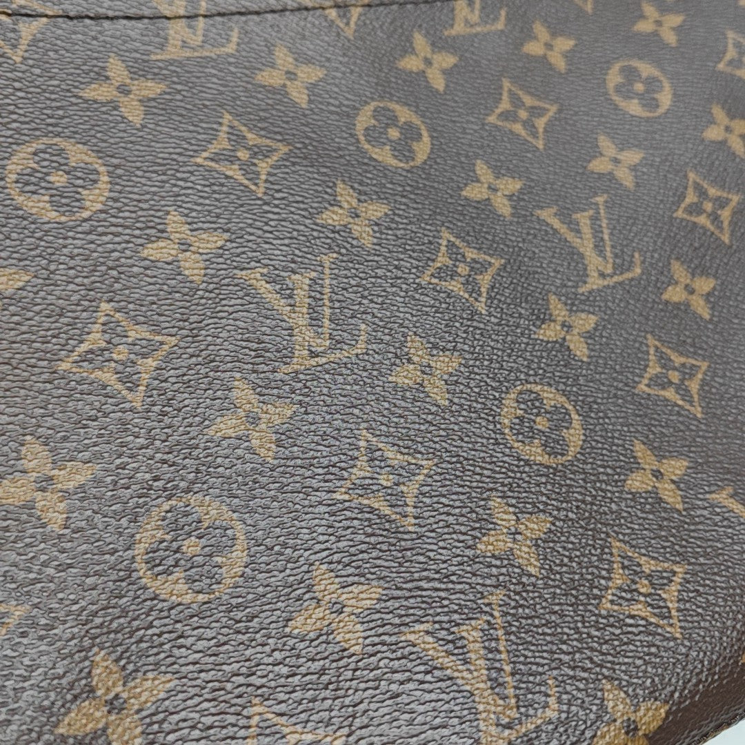 Lucky Trunk Monogram Coated Canvas Brown
