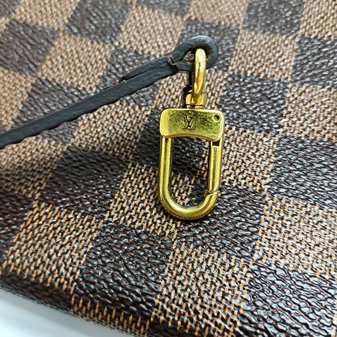 FAVORITE MM Damier Ebene Coated Canvas Brown