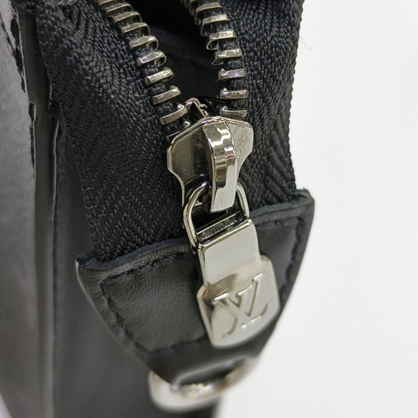 GASTON Monogram Coated Canvas Gray