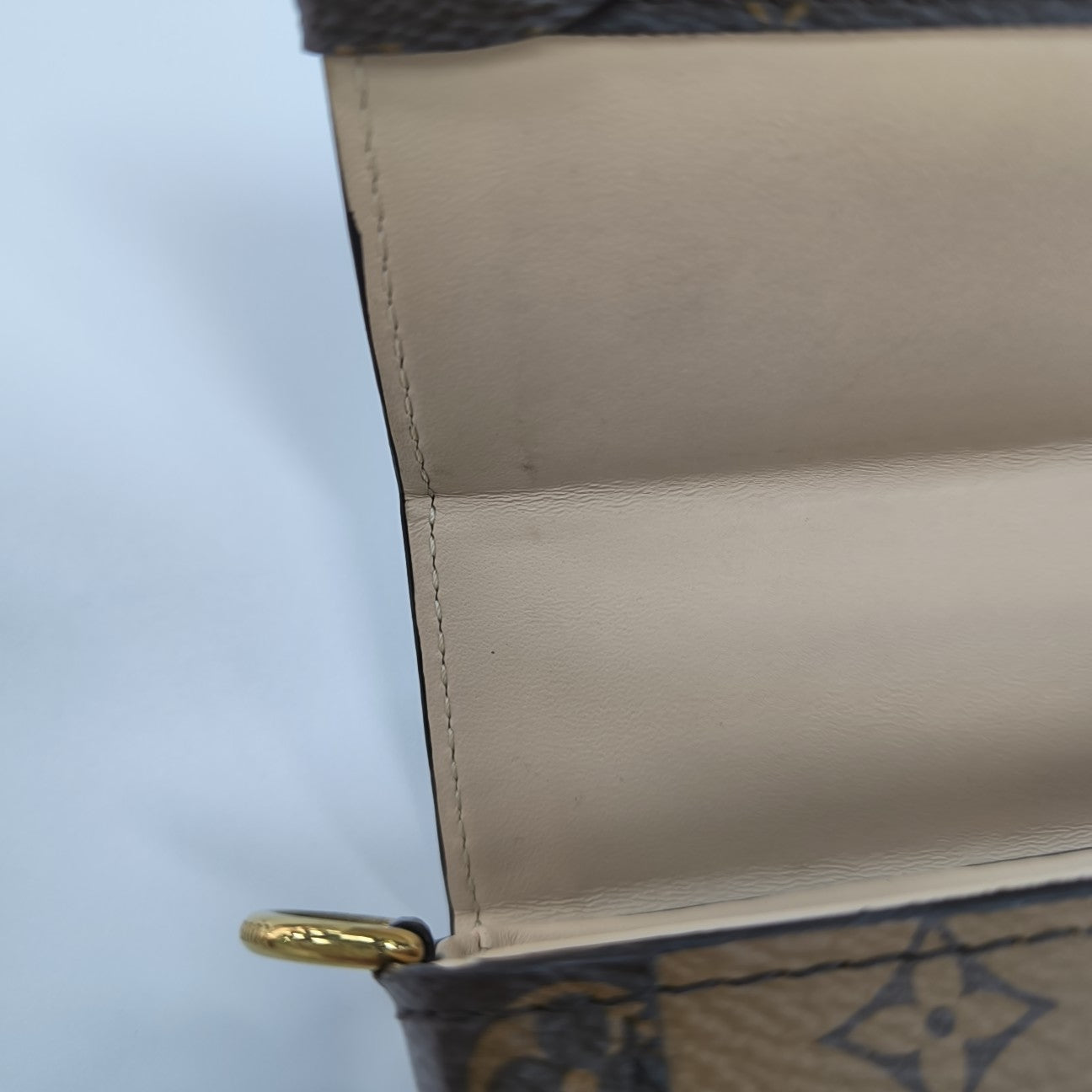 TRUNK Monogram Coated Canvas Brown