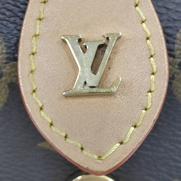 FOLD ME Monogram Coated Canvas Brown