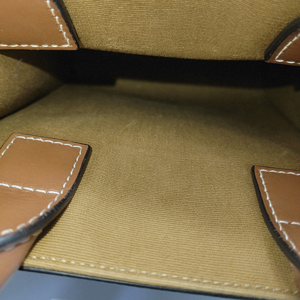 CABAS CELINE Mini Coated Canvas Brown