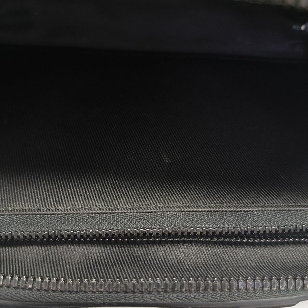 WALLET TRUNK Monogram Coated Canvas Gray