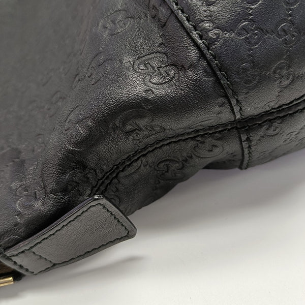 Bree Monogram Calfskin Black